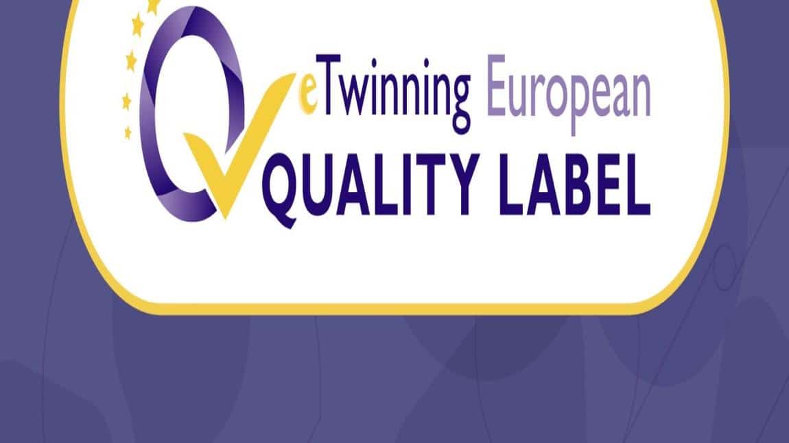 eTwinning projemiz Avrupa Kalite Etiketi Aldı